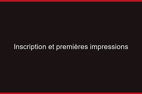 Téléchargement et inscription